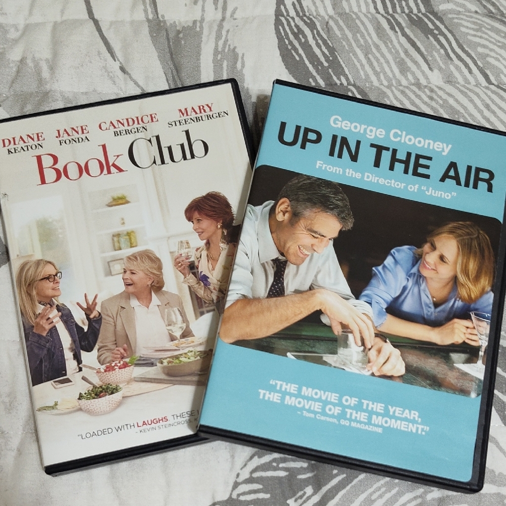 DVDs - Book Club & Up in the Air